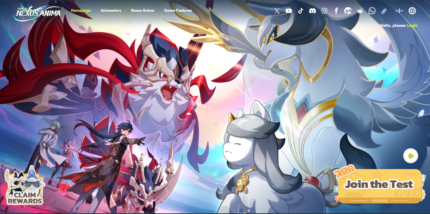 Honkai: Nexus Anima inicia inscrições para beta fechado; veja como participar