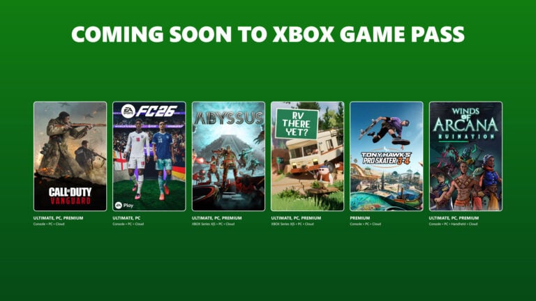 Game Pass recebe EA Sports FC 26, Tony Hawk's Pro Skater 3 + 4 2 Xbox Game Pass 1
