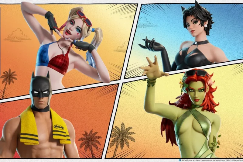 Fortnite surpreende com skins inéditas da DC