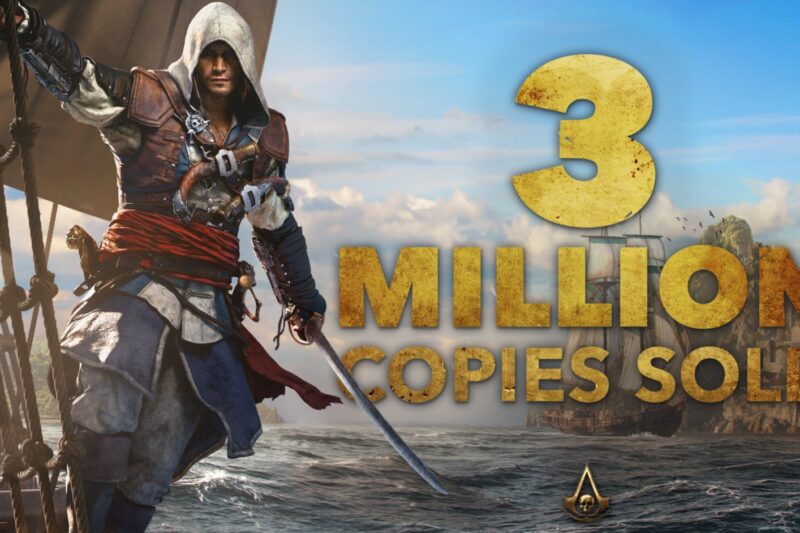 Assassin’s Creed Black Flag Resynced supera 3 milhões de cópias vendidas