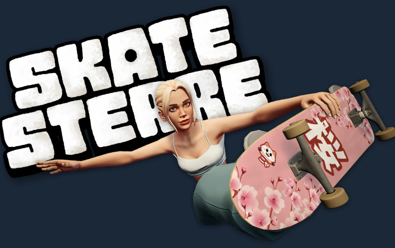 Skatesterre ganha data de lançamento para PC e consoles