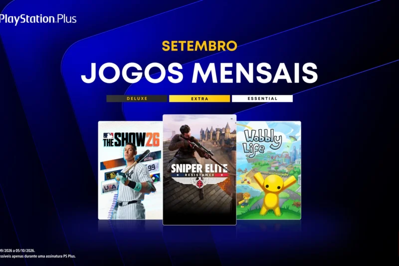 PlayStation Plus de setembro traz 4 jogos para assinantes; confira a seleção
