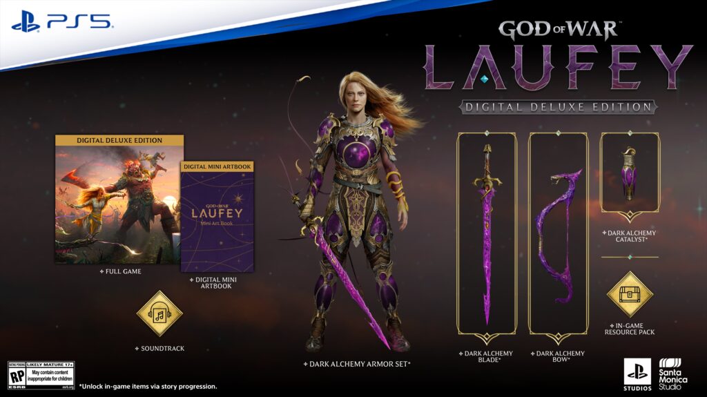 God of War Laufey abre pré-venda em 29 de setembro com novas edições 3 God of War Laufey