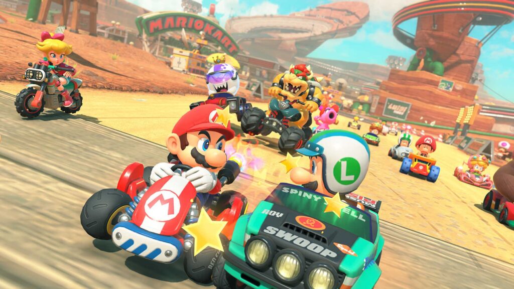 Mario Kart World recebe atualização gratuita com 10 pistas clássicas de Super Mario Kart 2 Mario Kart World