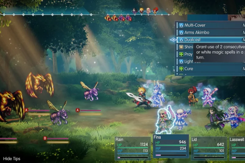 Final Fantasy Resonance combina ideias de FF5 e FF6 para renovar o combate