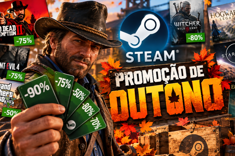 Promoção de Outono da Steam traz dezenas de jogos por menos de R$ 80; veja as melhores ofertas
